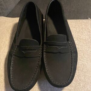 Massimo Matteo Firenze Black Suede Loafers Men's 8
